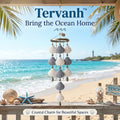 Tervanh™ Harbor Breeze Gray Ombre Seashell Wind Chime - hero